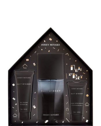 Nuit D'Issey Gift Set for Men (edT 125ml + Shower Gel 75ml + Soothing After-Shave Balm 50ml) by Issey Miyake