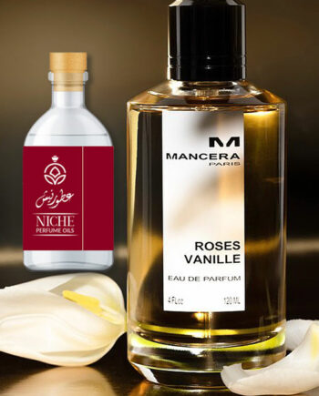 Mancera Roses Vanille Perfume Oil (Premium) 100ml Refill for Women - by NICHE Perfumes